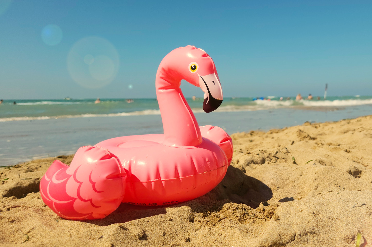 Endlich Urlaub Flamingo ohne Text